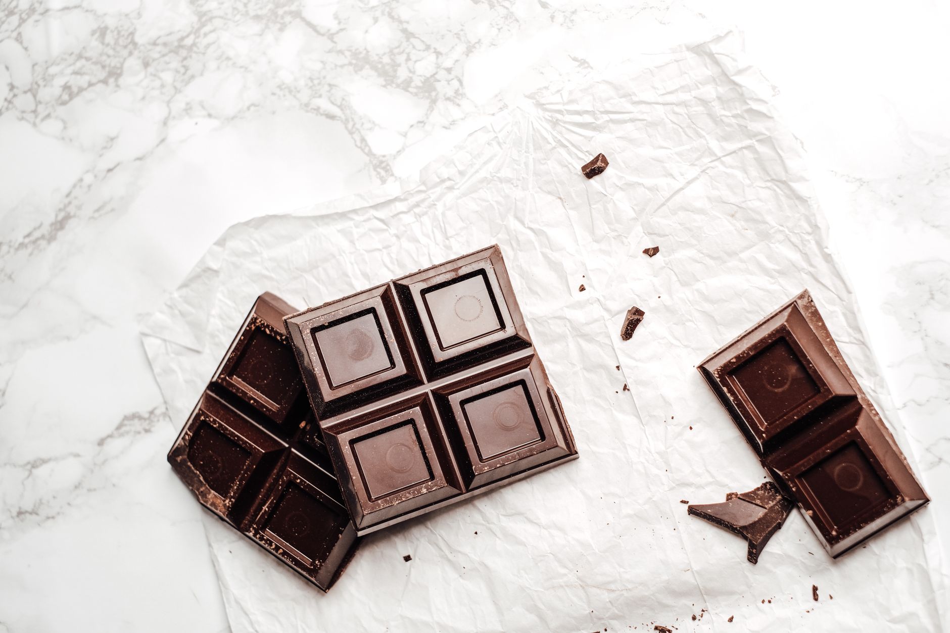Tablettes de chocolat noir